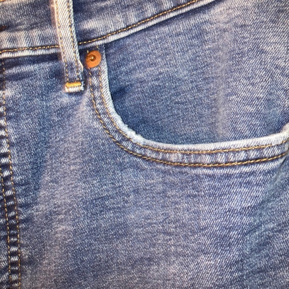 Gap Cigarette High Rise Straight Leg Denim Jeans Size 12 Regular - Picture 2 of 8